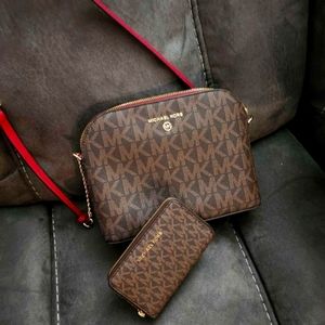 Michael kors crossbody & wallet.